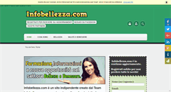 Desktop Screenshot of infobellezza.com